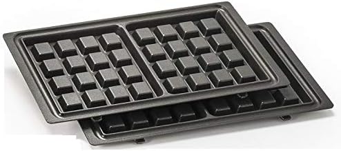 SENYA - gaufrier 2 en 1, plaques antiadhésives, rangement facile (M)