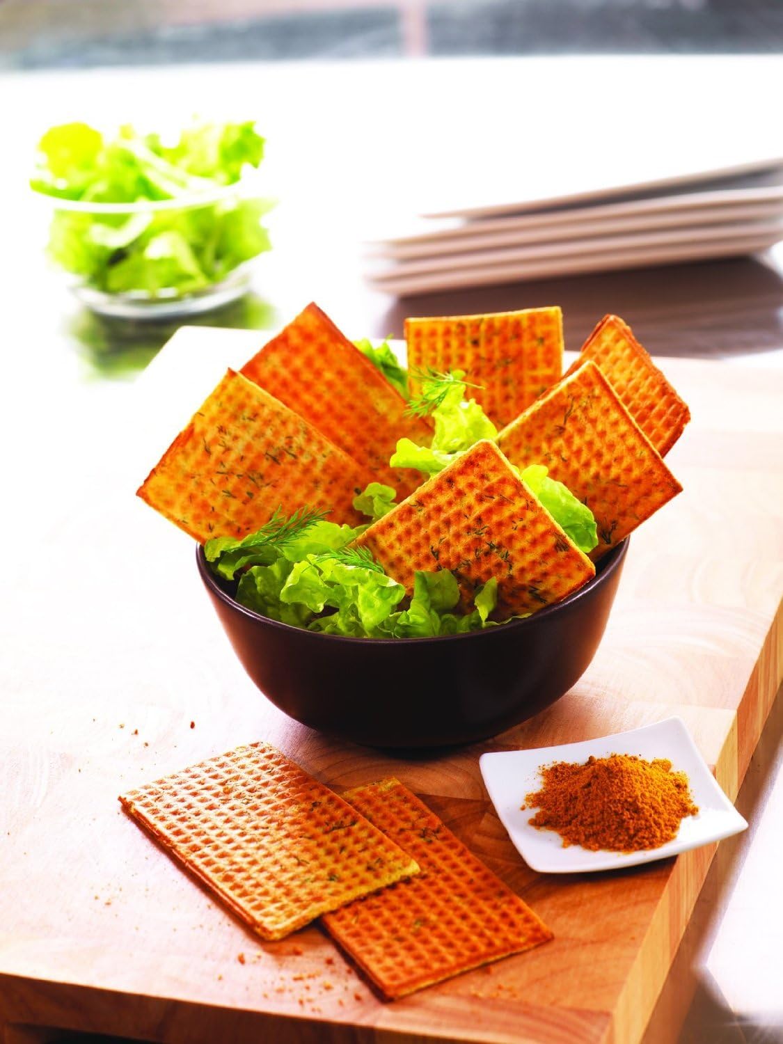 Tefal - Snack Collection - 2 plaques gaufrettes, 1 livre recettes XA800512