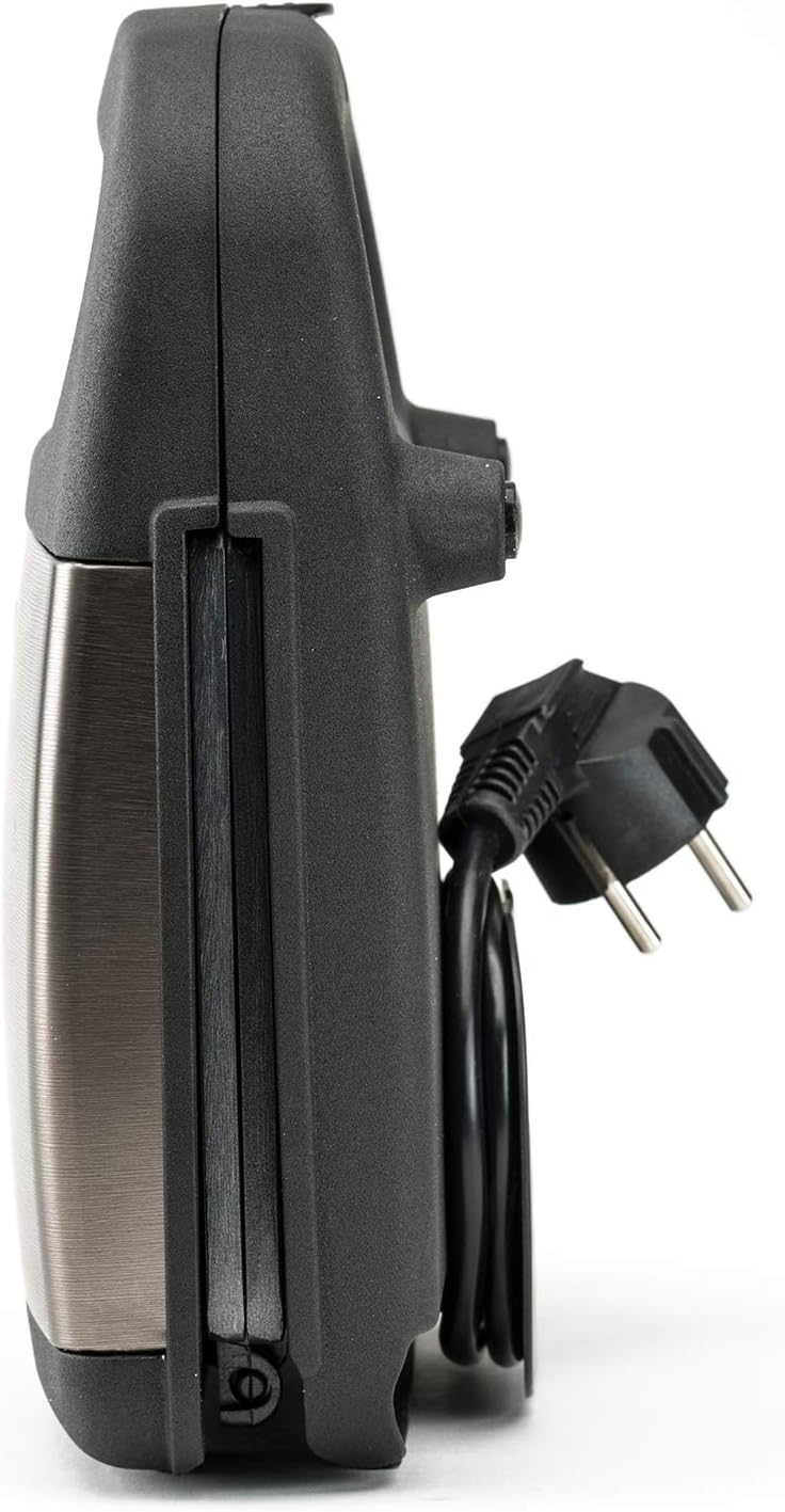 BLACK+DECKER - machine à sandwich inox - compact - 750W - ES9680070B