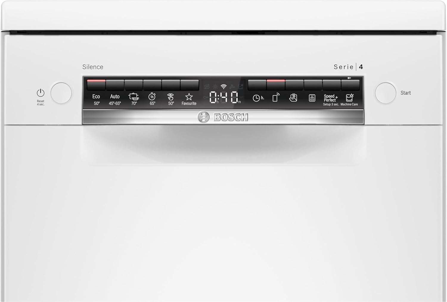 Bosch - Série 4 SPS4EMW61E - 45cm - lave-vaisselle pose-libre blanc