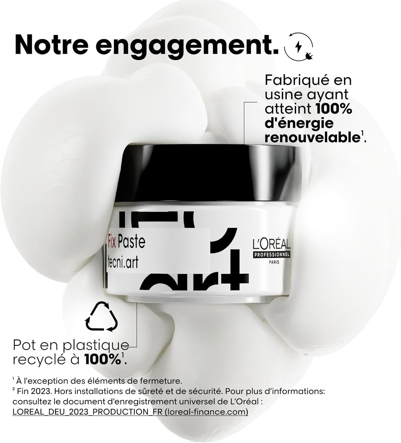 L'Oréal Professionnel - Fix Paste - 75ml - tenue forte, mat, non gras