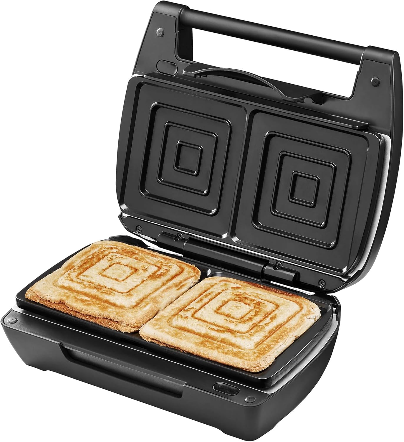 LAGRANGE - Gaufrier Mini Maxi - 120x120mm - 900W, multifonction, plaques interchangeables, 028462