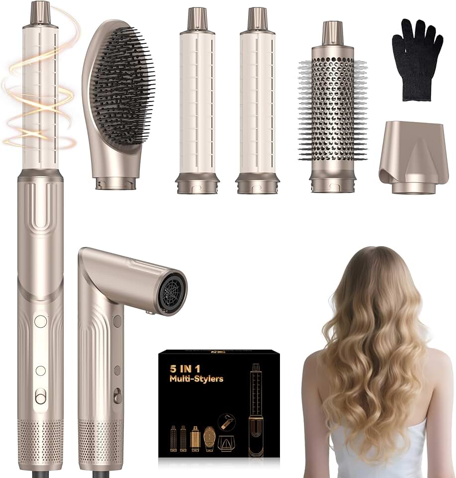 Sèche-cheveux Air Styler 5 en 1, 32mm, 1400W, 3 modes, 110000U/Min