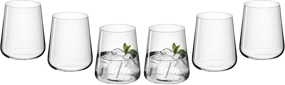 Gerlach - 1760 - verres 430ml, eau, cocktail, jus, lave-vaisselle