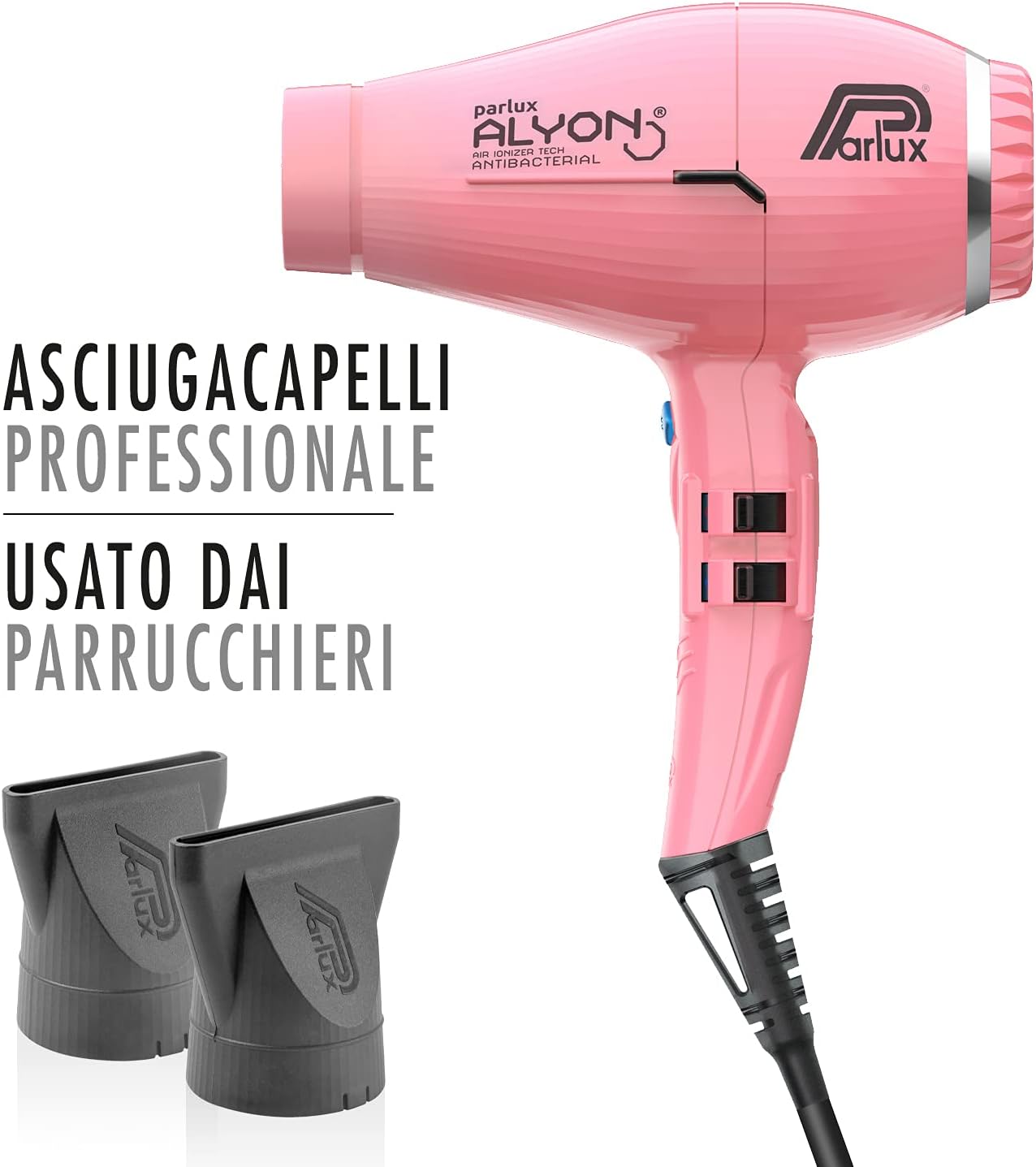 Parlux - Alyon (Rose) - compact, léger, ionique - séchage rapide