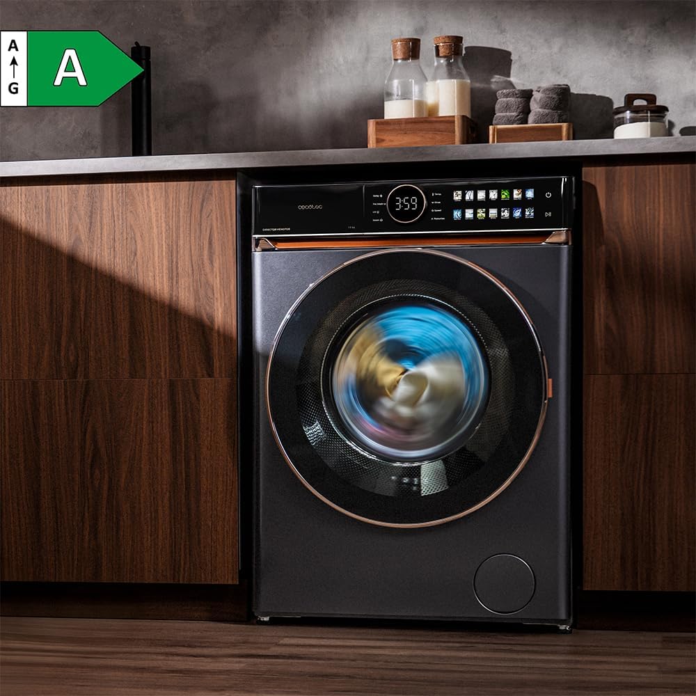 Cecotec - lave-linge série - dimensions compactes - fonctions éco