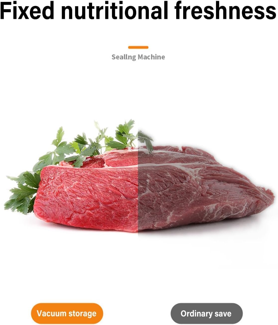 Machine sous vide alimentaire - 5 en 1 - noir - 30 sacs inclus, modes sec/humide