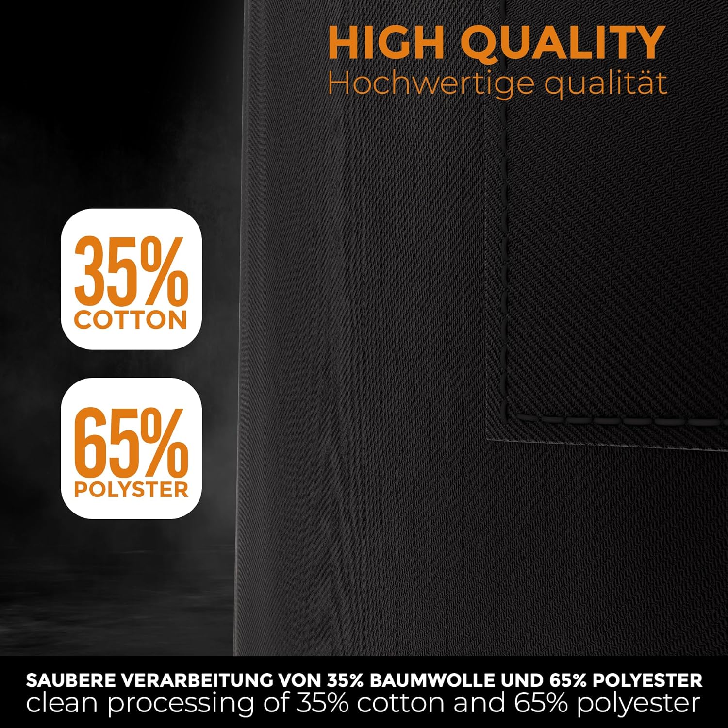 LEFUNDA - Tablier cuisine réglable, 3 poches, étanche, pour homme/femme