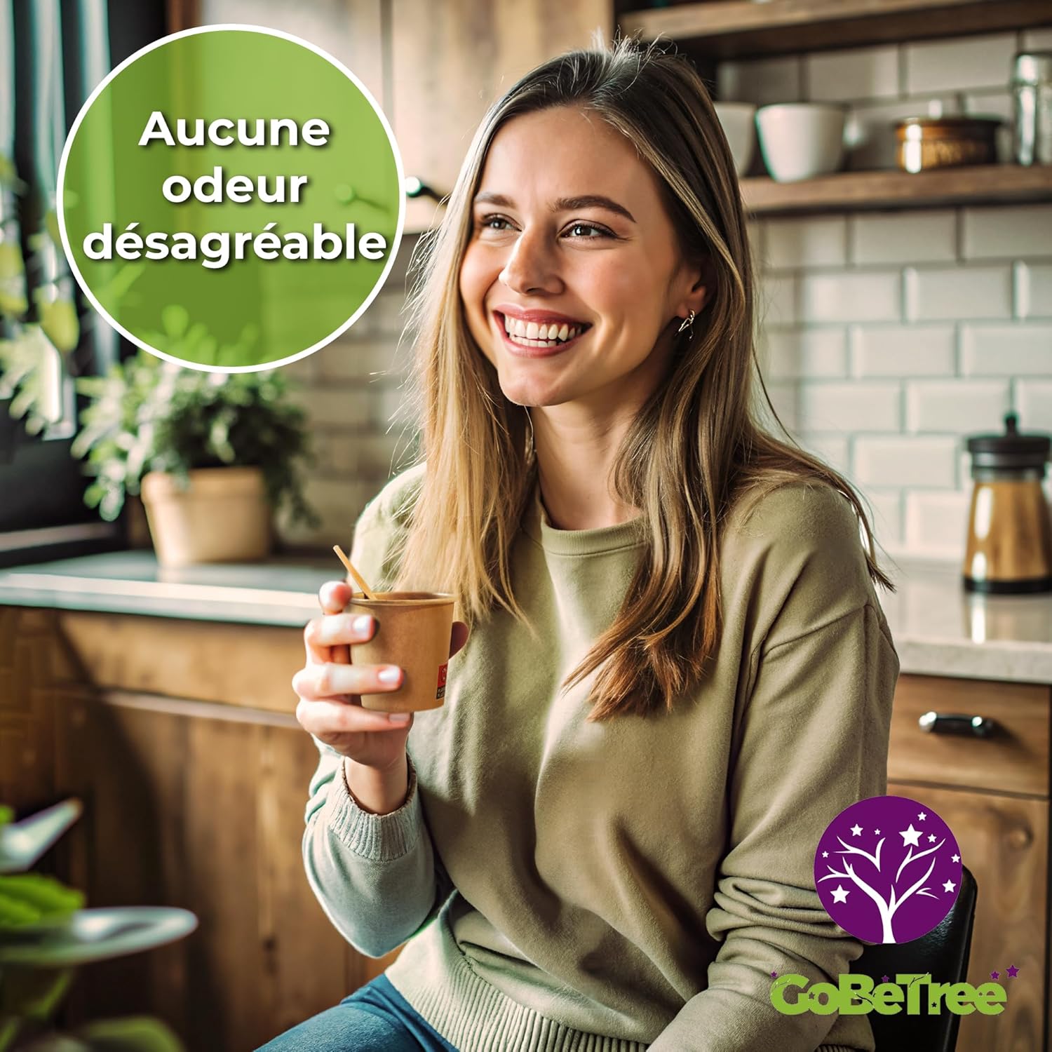 Gobelets en papier - 100 pièces - 120ml - kraft, jetables, chaud/froid