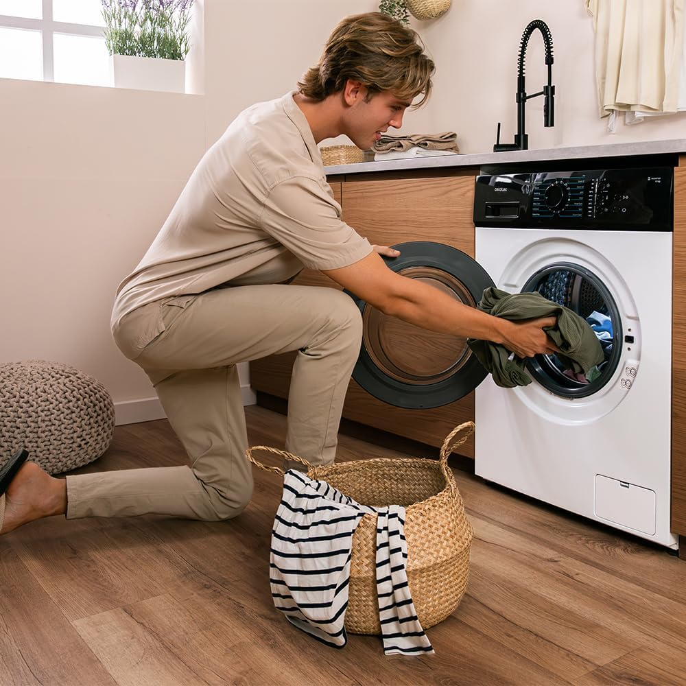 Cecotec - Bolero DressCode 6kg, Inverter, 16 programmes, 1000tr/min 620