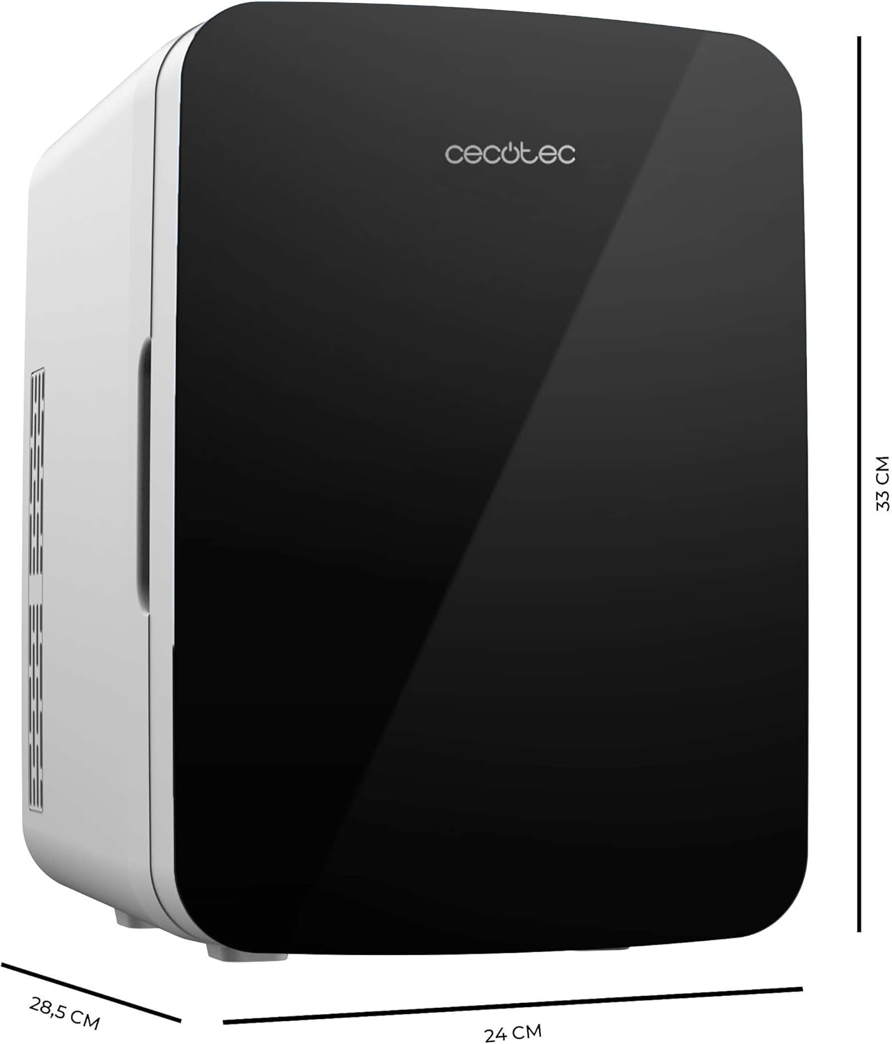 Cecotec - Bolero MiniCooling 10L - compact, 12V/220V, 7-65°C, Bahamas Black