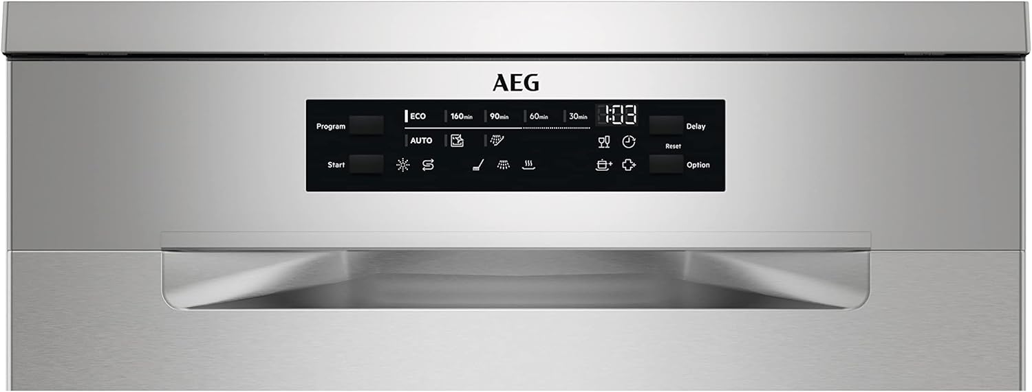 AEG - lave-vaisselle 60 cm, 14 couverts, AirDry, MaxiFlex, inox - FFB74917ZM
