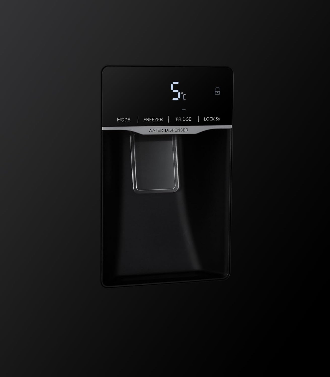 GEDTECH - réfrigérateur multi-portes 510L, eau, noir - GSBS510BL