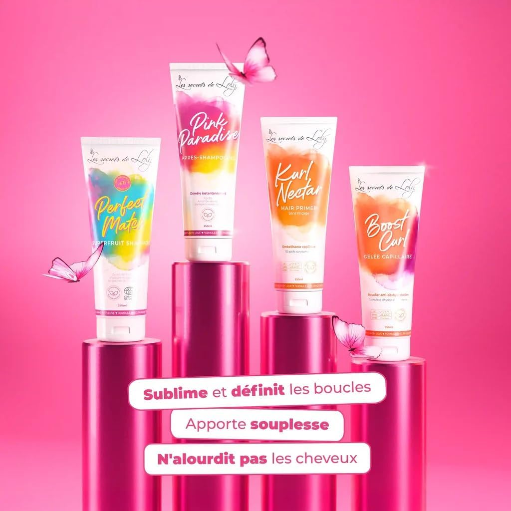 Les Secrets de Loly - Routine Perfect Match - hydratation & définition - cheveux bouclés