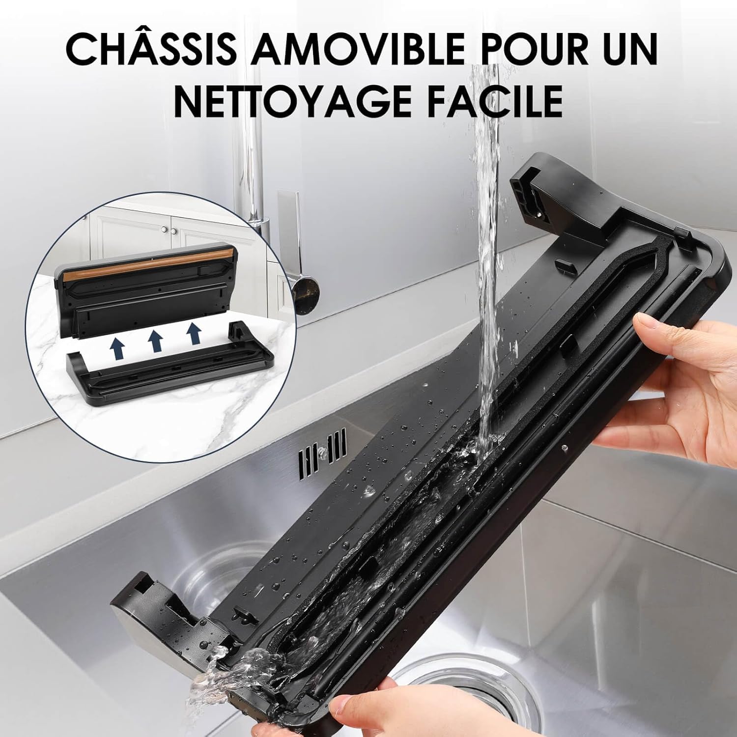 YASHE - Machine Sous Vide 5 en 1 - modes sec/humide, multifonction, conservation aliments