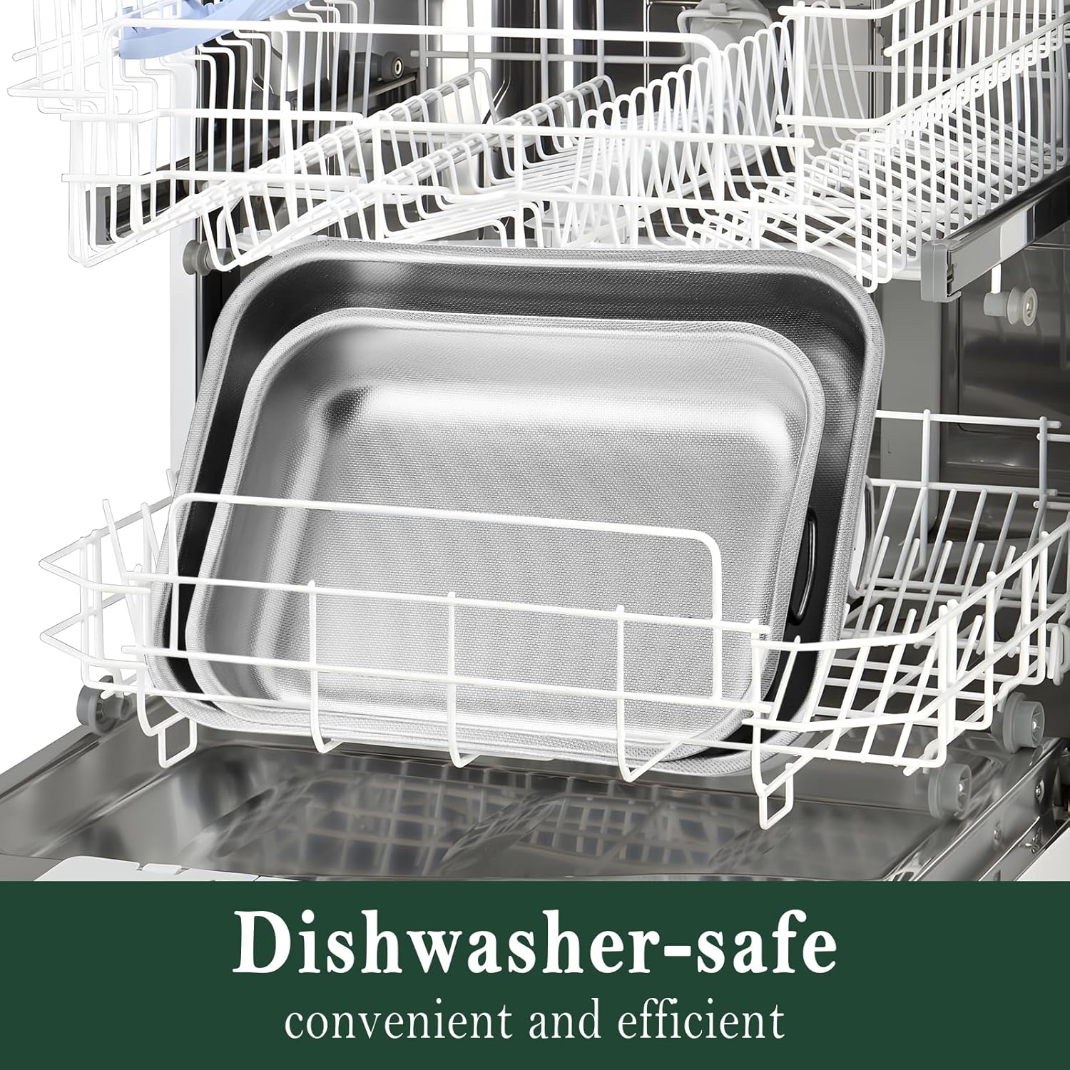 ROSSETTO - Plat à four inox avec poignées 40cm - texture nid d'abeille