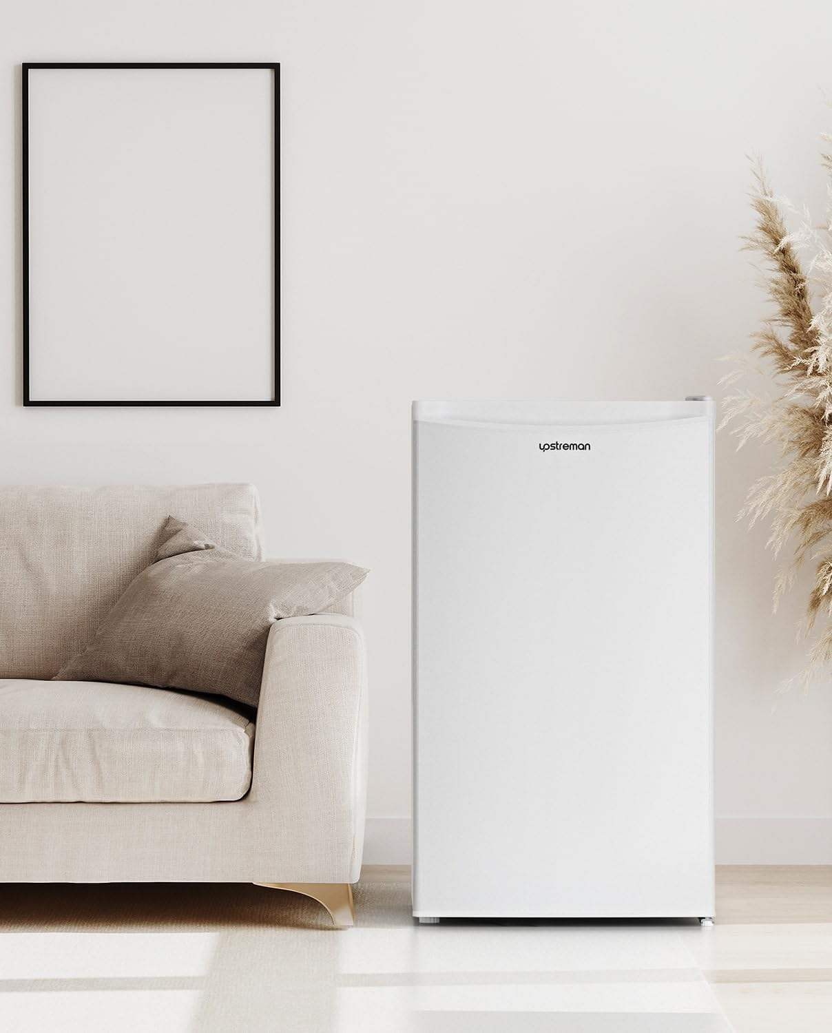 Upstreman - BR321 - 91L, silencieux, porte réversible, thermostat réglable