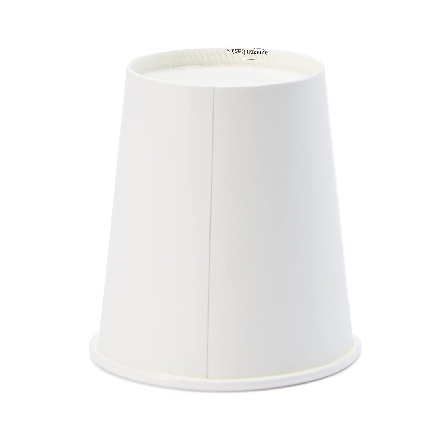 Amazon Basics - Gobelets carton 207ml - 150 unités, blanc, usage boissons chaudes