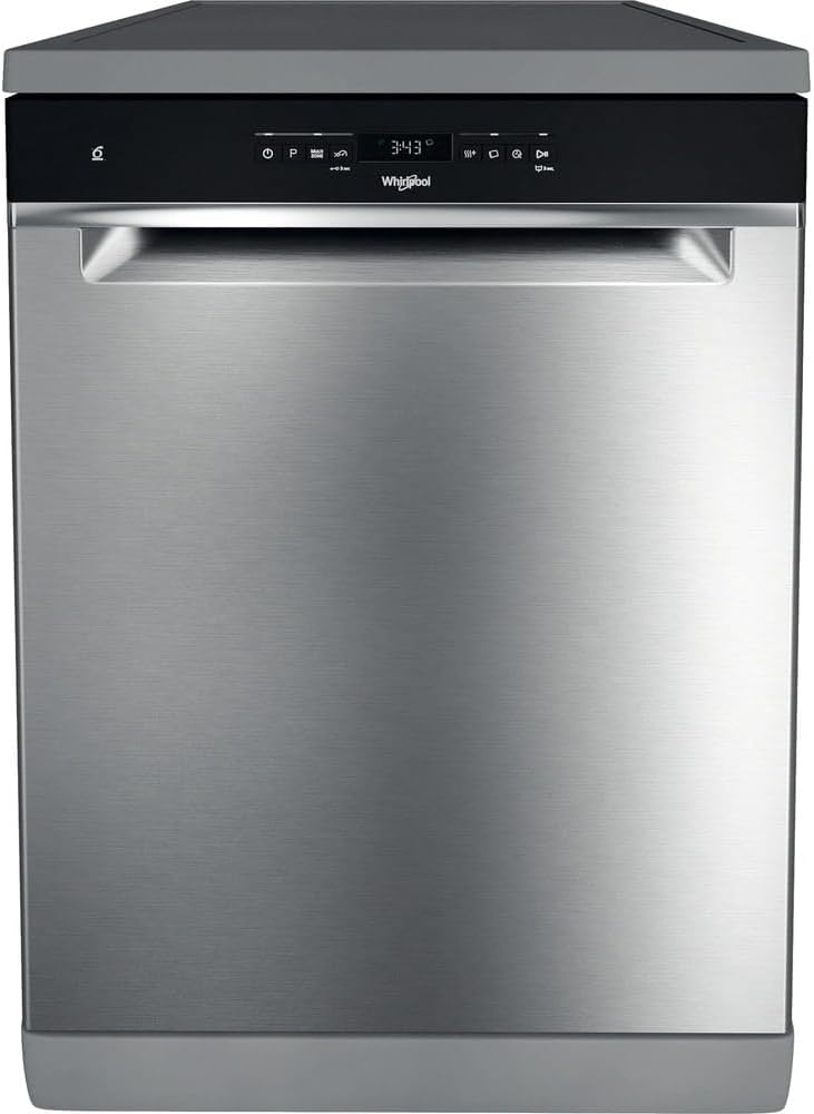 Whirlpool - Lave-vaisselle série 3T141 - grande capacité, inox - WFO 3T141 X