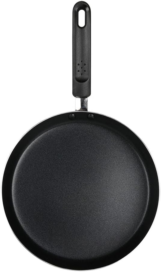 Crealys - Aquilon crêpière 24 cm aluminium, antiadhésive, tous feux sauf induction, 506660