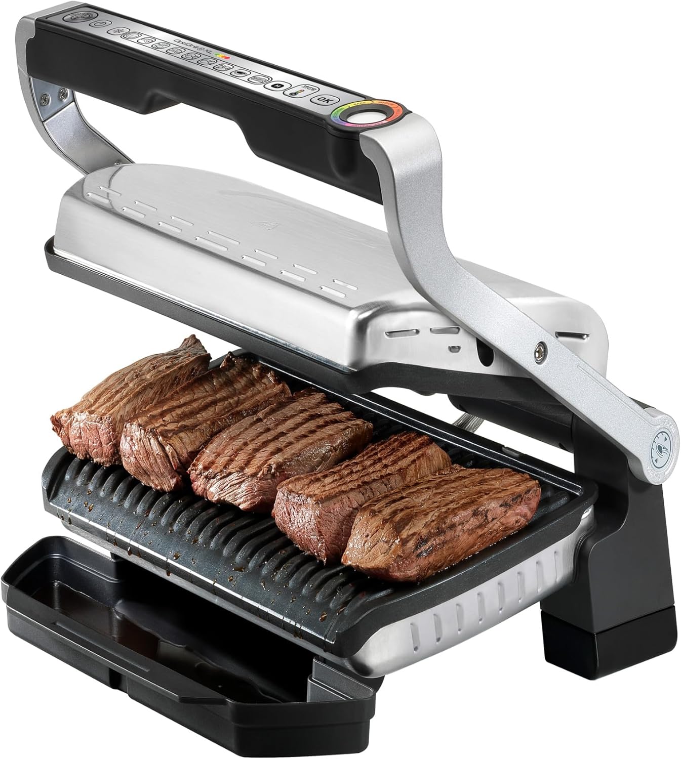 Tefal - Optigrill & Bake XL - XL 8 pers. - 9 programmes, four, GC724D12