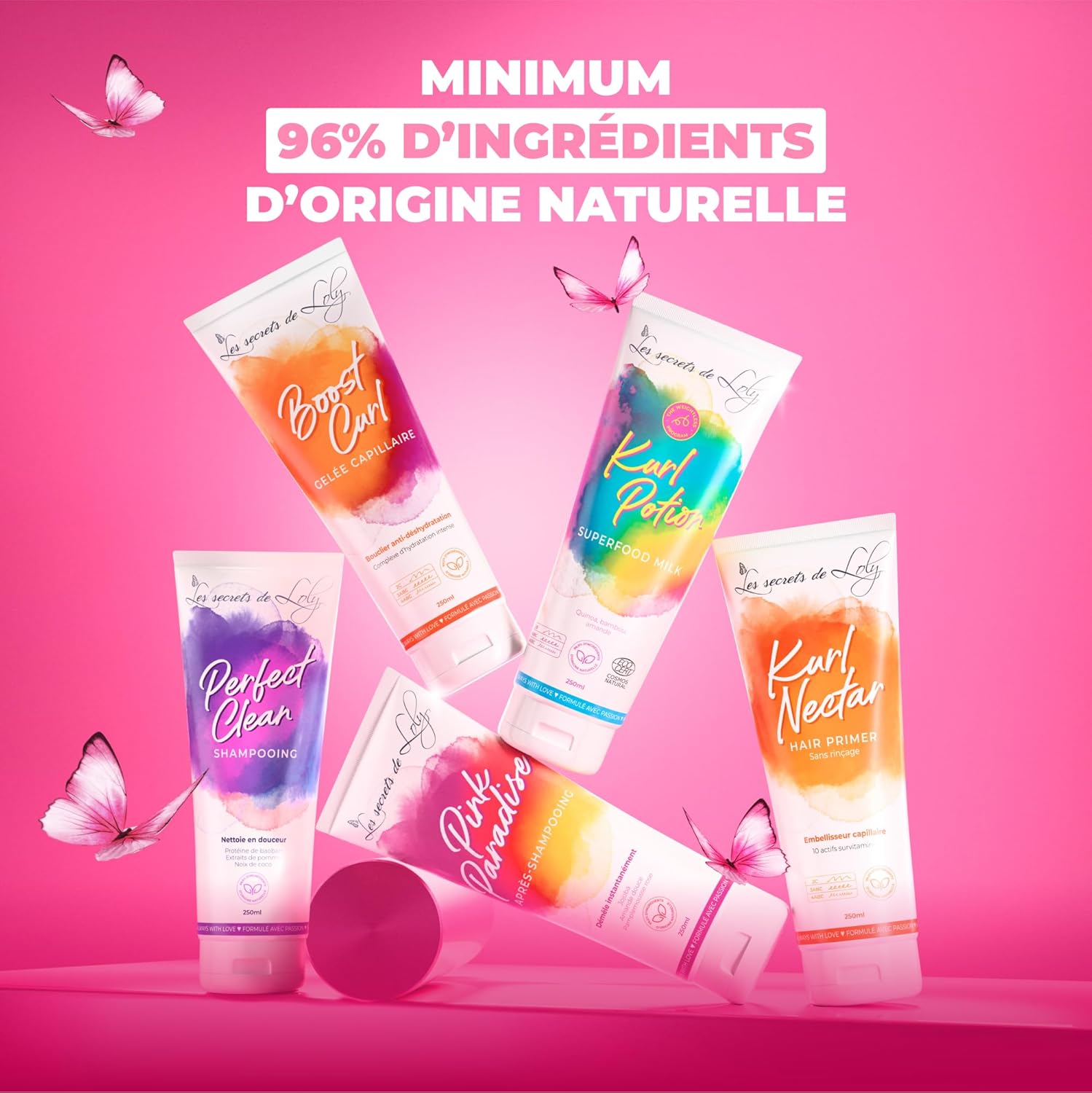 Les Secrets de Loly - Cloud Fusion - 200ml - mousse fixante volume et définition cheveux bouclés