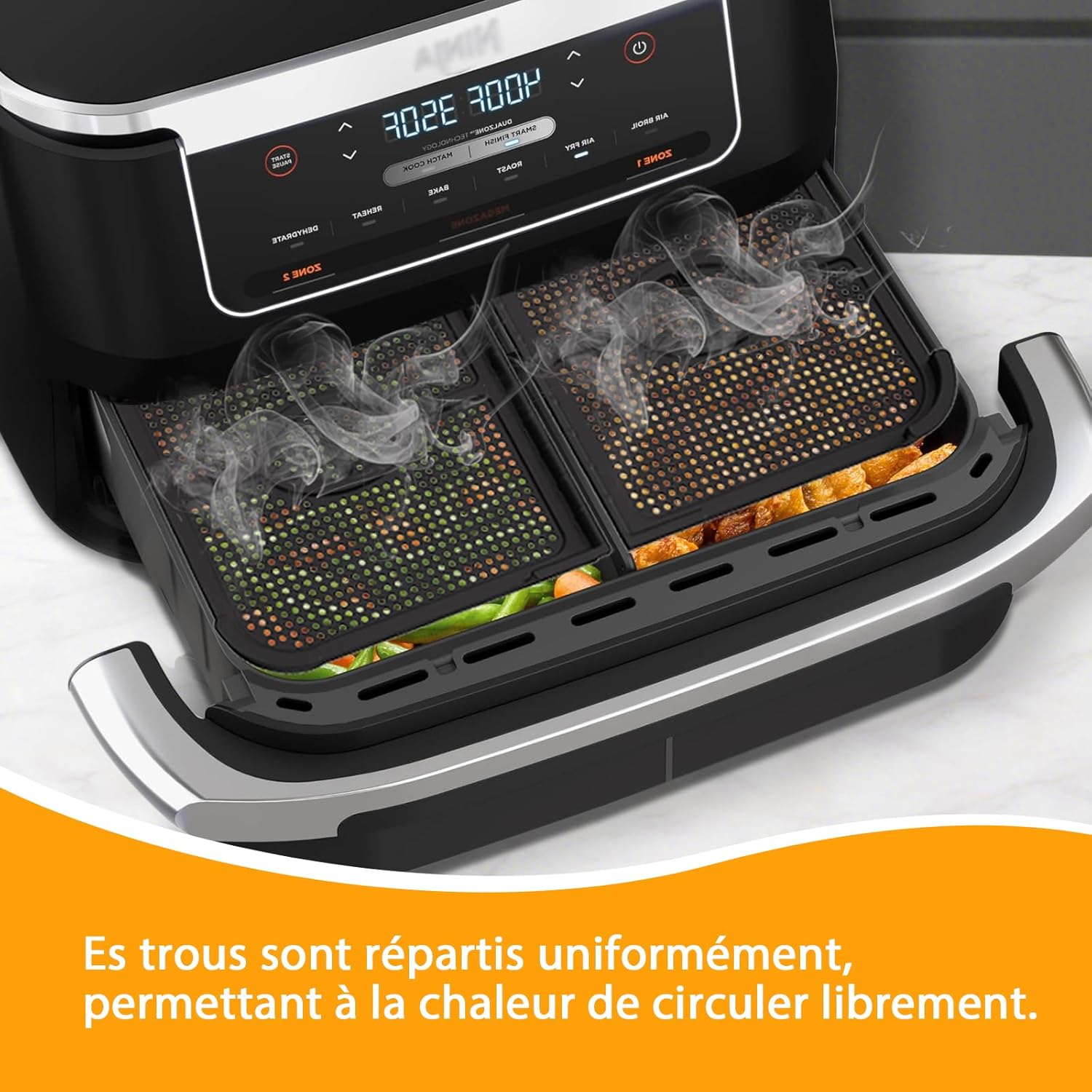 Grille anti projection pour friteuse à air, protection, 10.4L, AF500EU