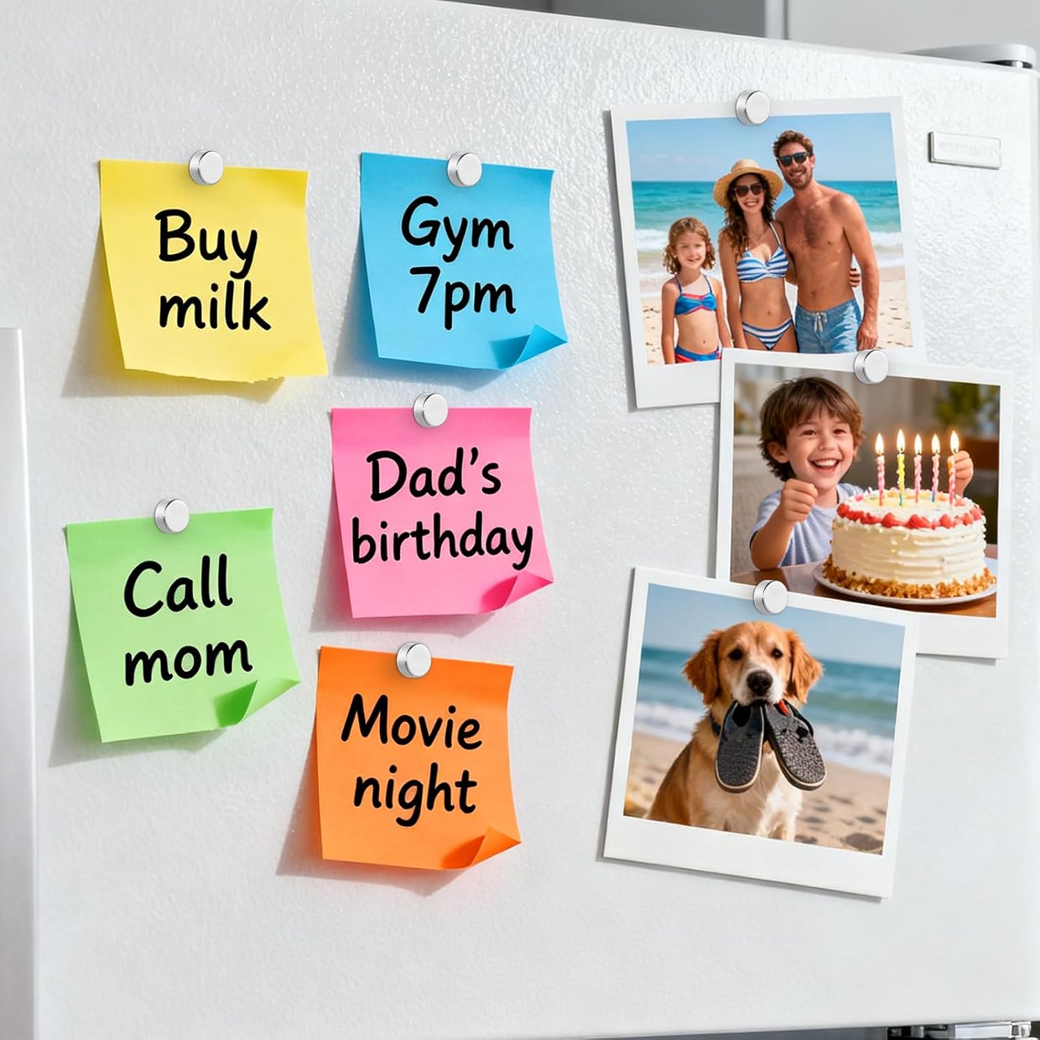 Oderra - Aimants Néodyme Série 60PCS - 6x3mm - puissants, boîte de rangement