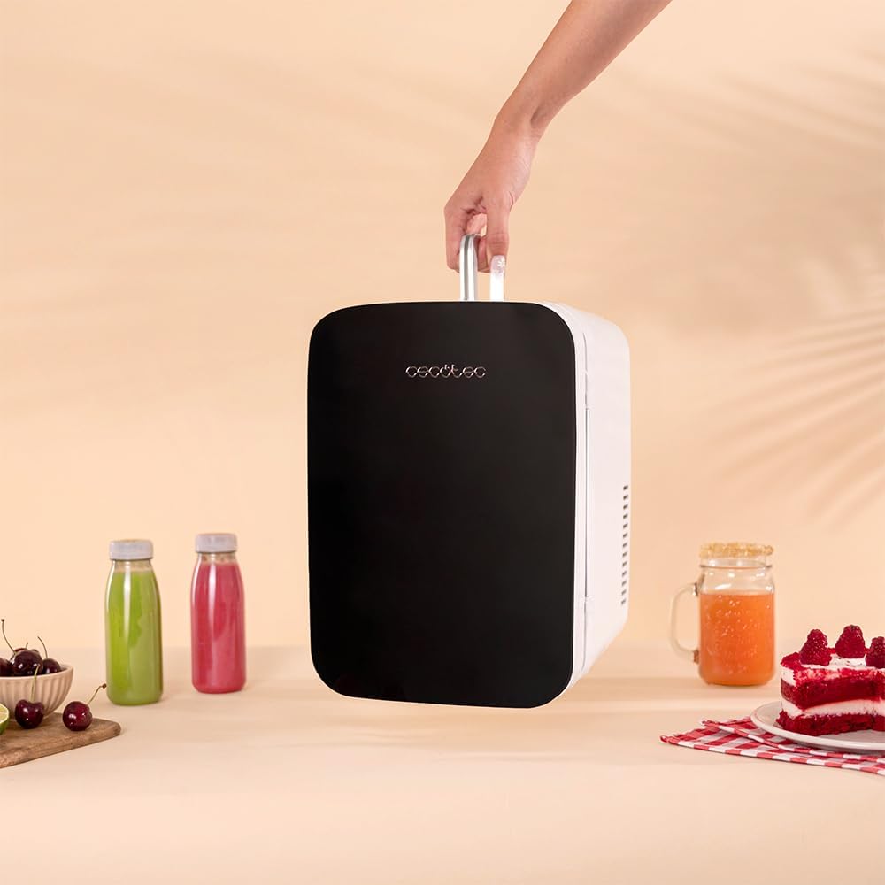 Cecotec - Bolero MiniCooling 10L - compact, 12V/220V, 7-65°C, Bahamas Black