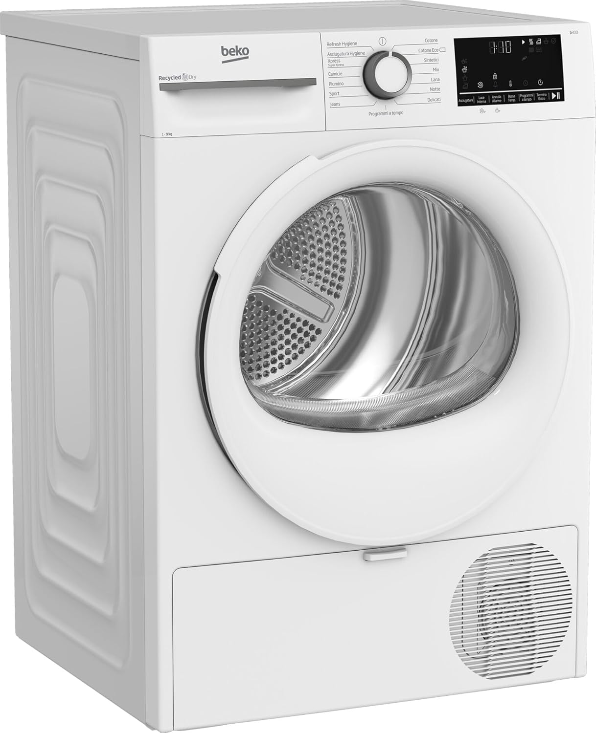 Beko - sèche-linge série BMT - 9 kg - moteur inverter, classe A+++ BMT491WI