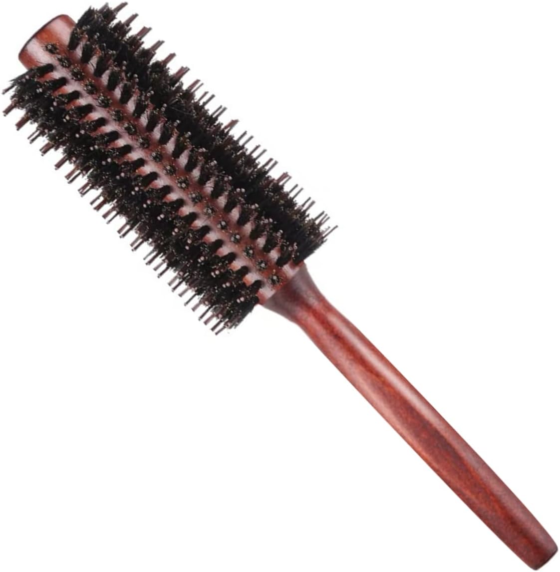 Brosse ronde - poils de sanglier - coiffage et séchage efficaces