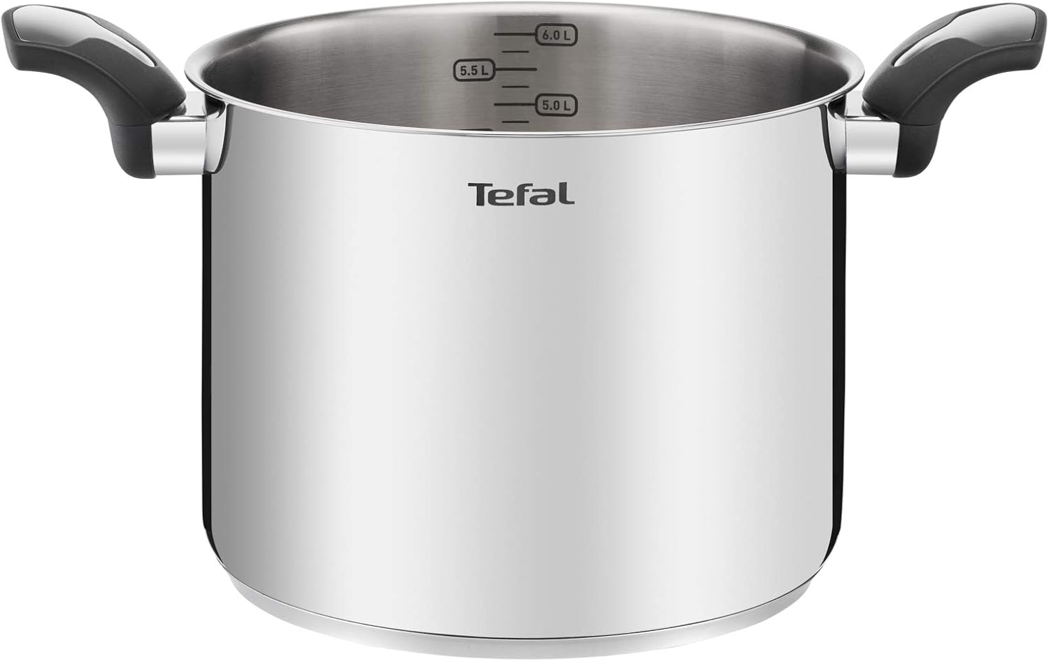 Tefal - Emotion marmite haute 22cm inox, 6L, induction, E3016104