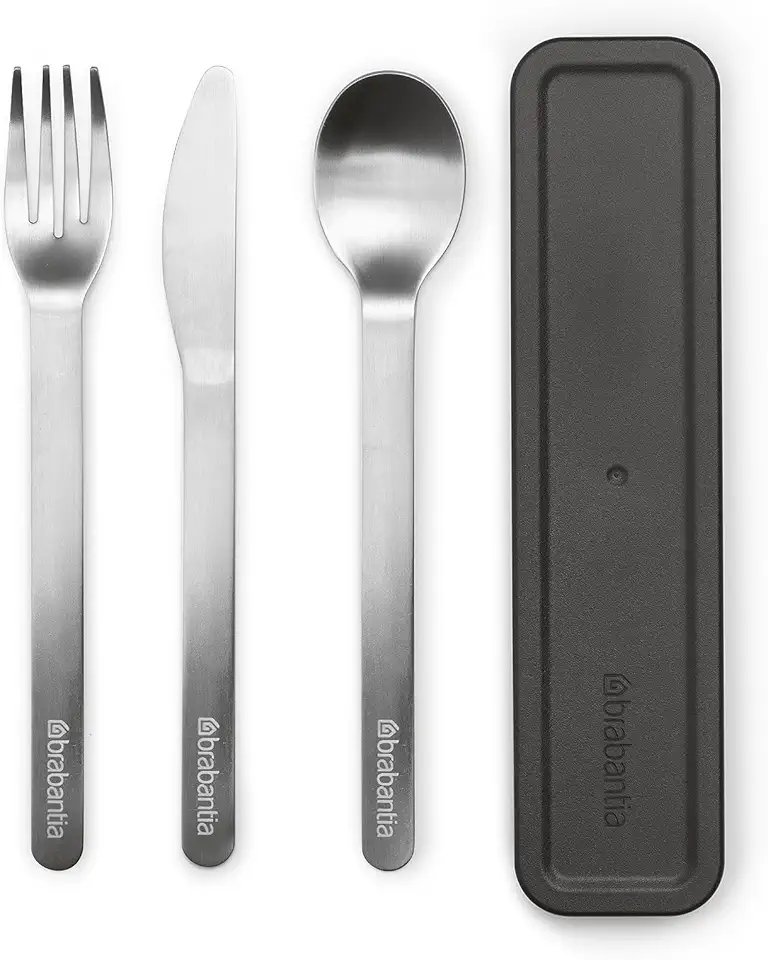 Brabantia - Make & Take - set 3 pcs compact inox, lavable, étui
