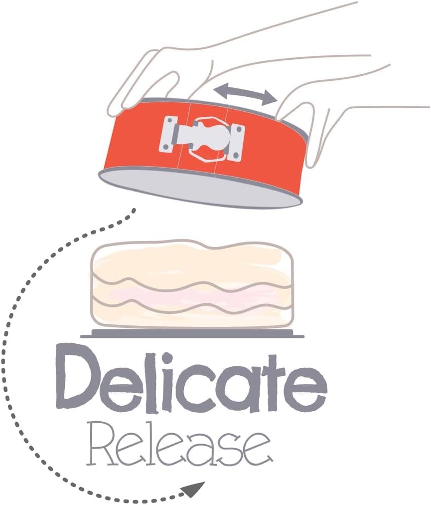 Tefal - Moule à charnière, acier, 17 cm, antiadhésif - J1641014