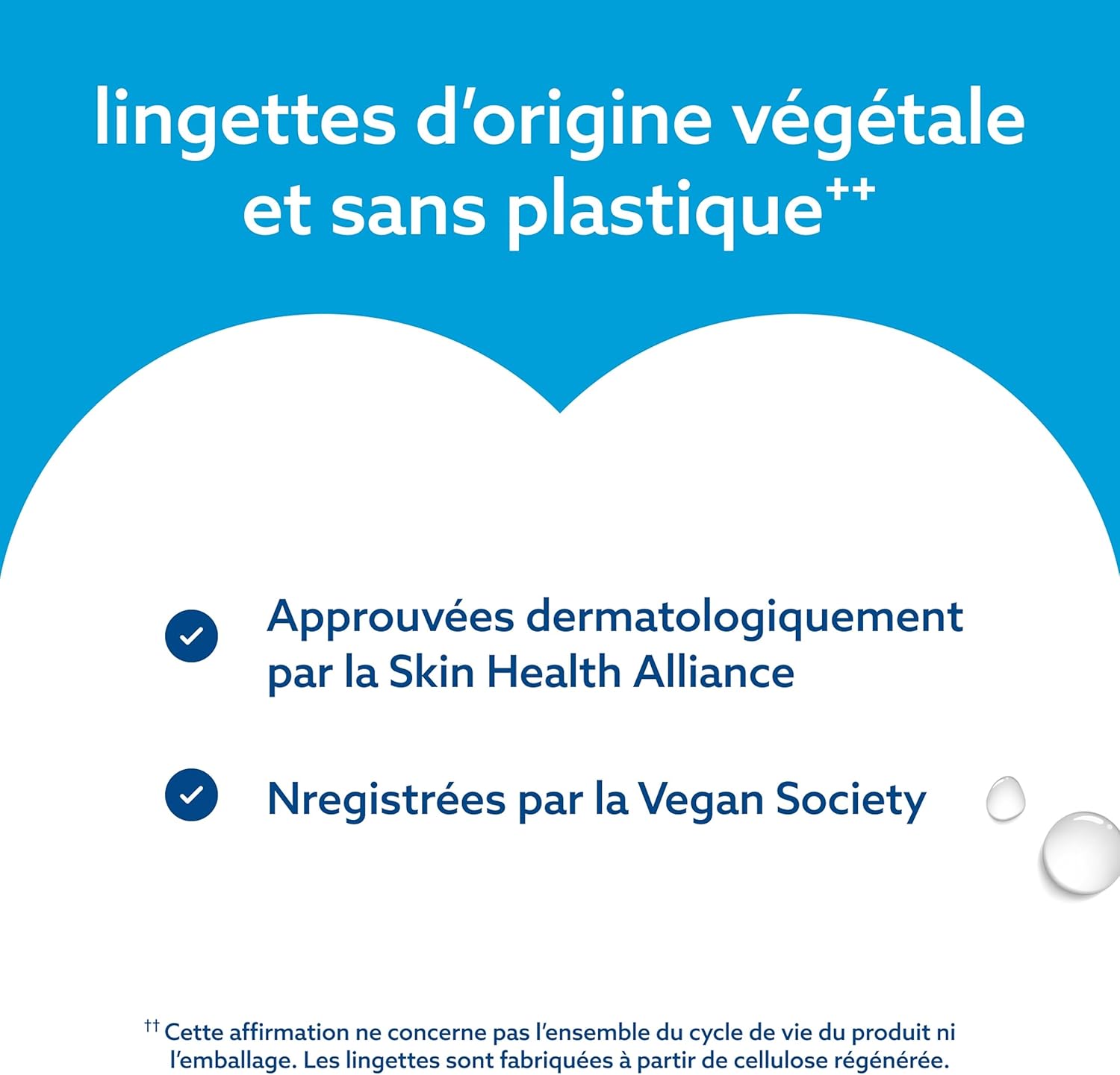 WaterWipes - Sensitive+ - 12x60 lingettes - 99,9% eau, non parfumées, 3-en-1