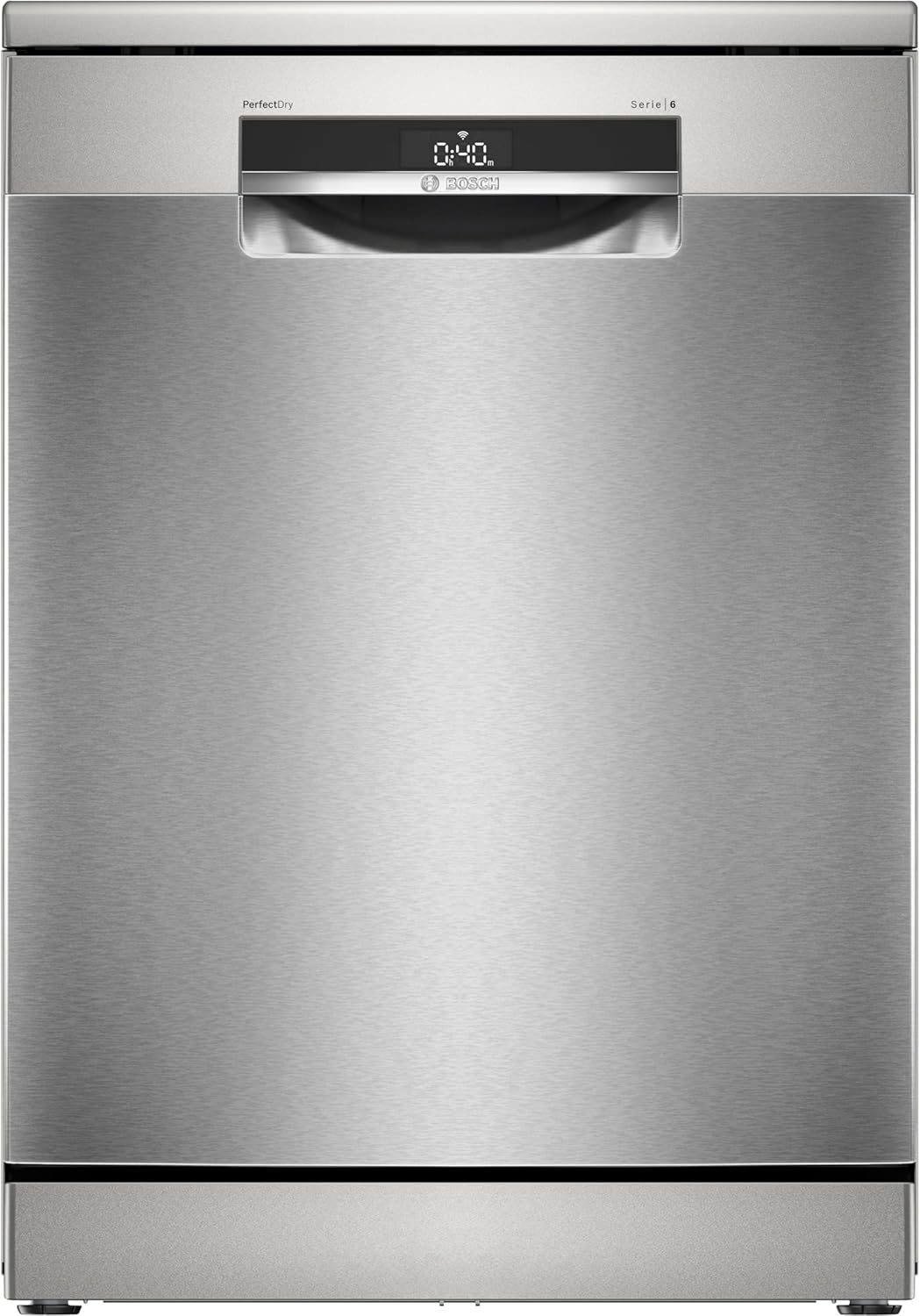 Bosch - Série 6 lave-vaisselle - 60cm - 13 couverts, 40dB, Home Connect, inox - SMS6ZDI08E