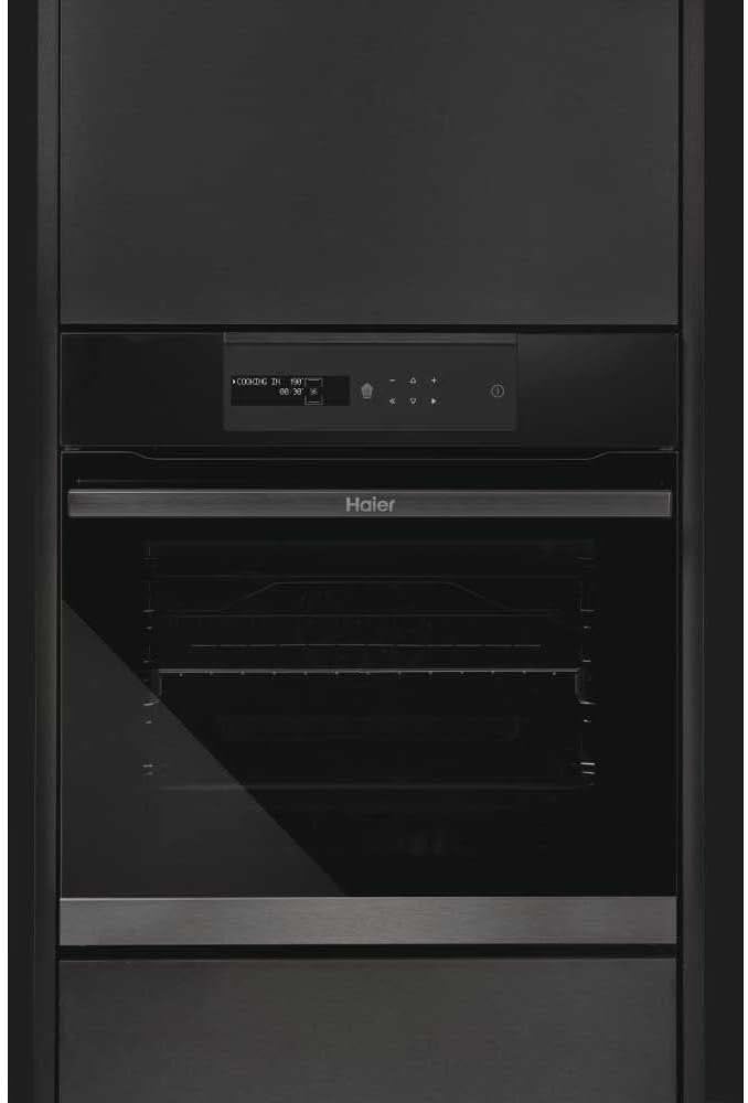 Haier - I-Message Serie 4 - four 70L pyrolyse Wi-Fi A+ - HWO60SM5B9BH