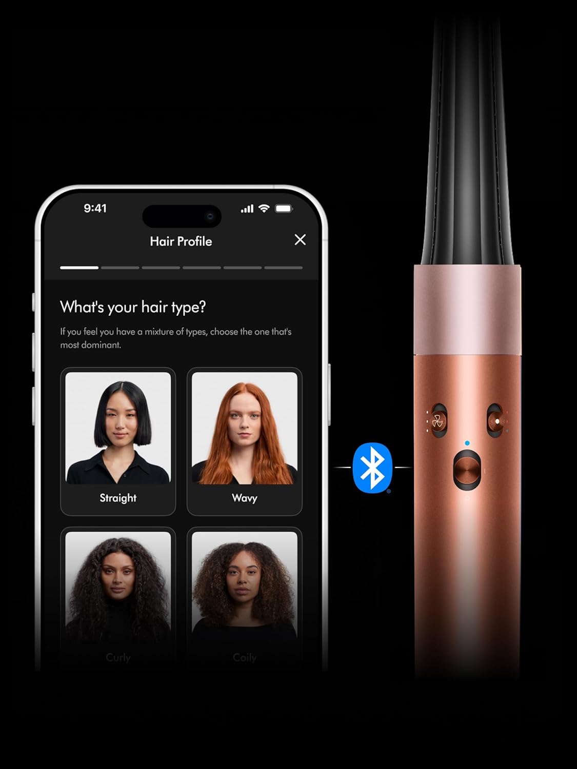 Dyson - Airwrap i.d. - outil séchage rapide cheveux raides/ondulés