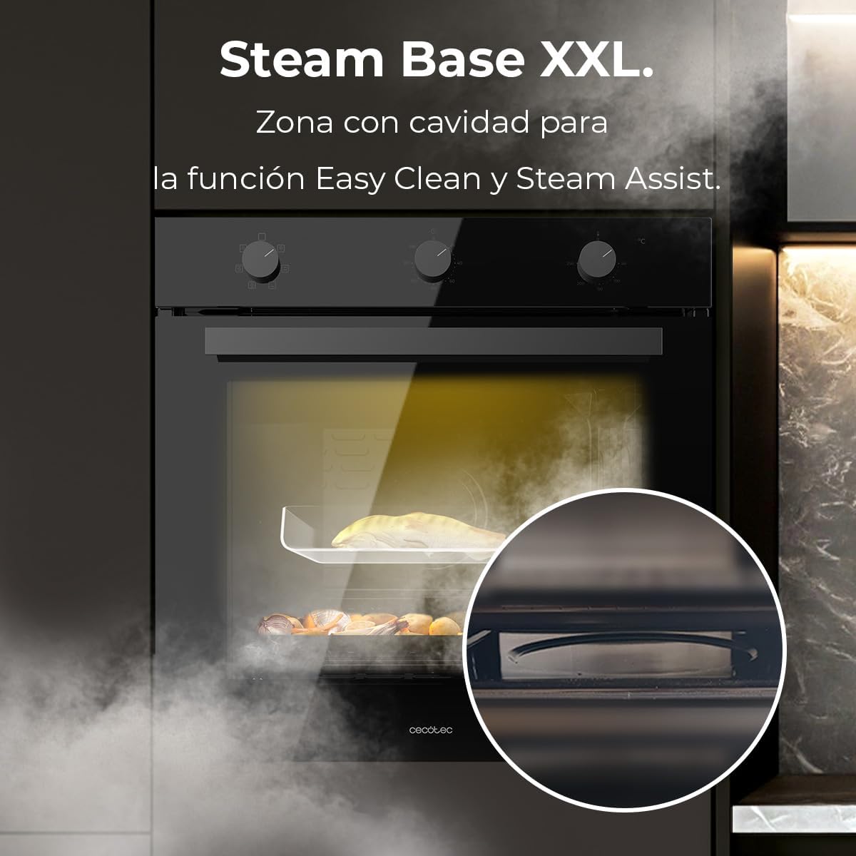 Cecotec - Four encastrable multifonctions 70L, 2800W, classe A, M236000