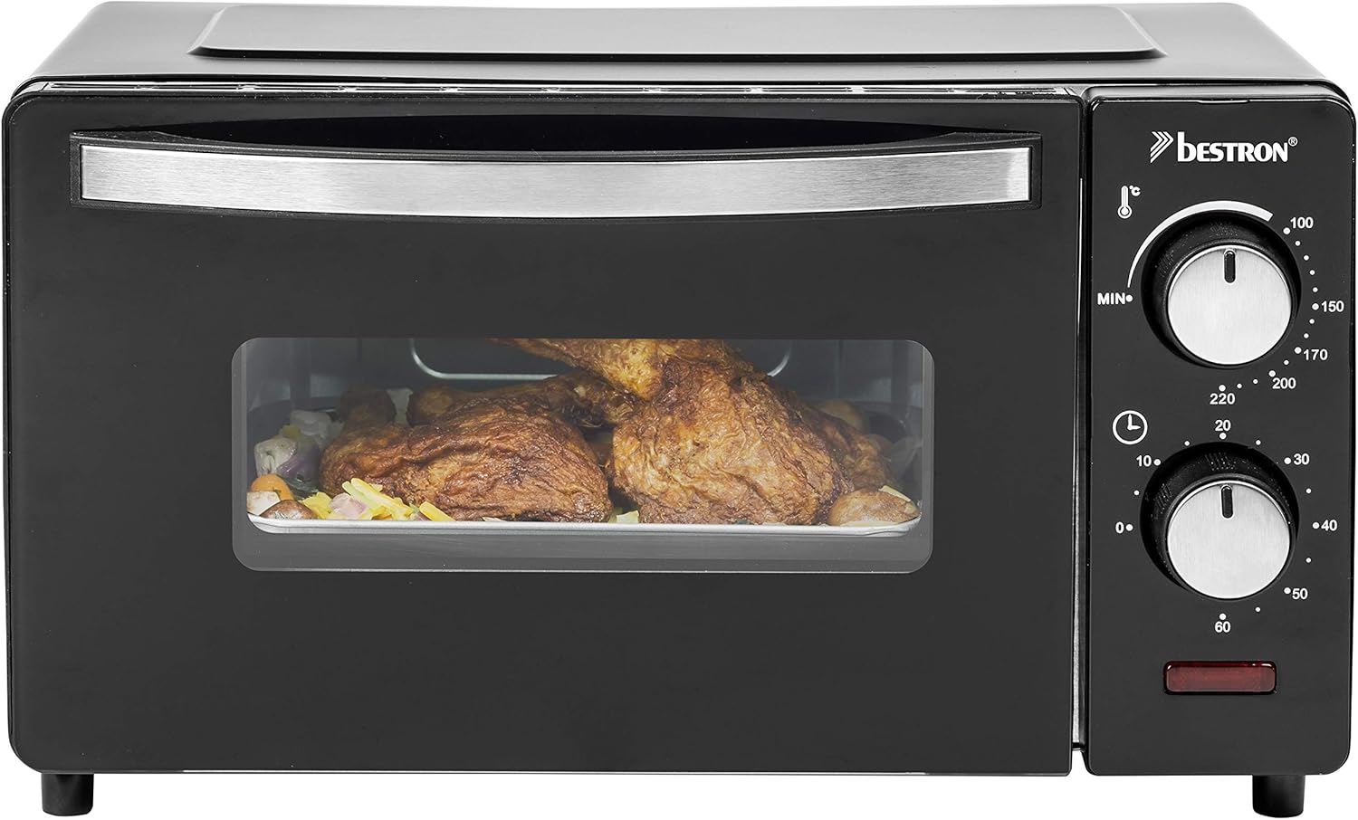 Bestron - mini four compact - 9L, 800W, chaleur supérieure/inférieure