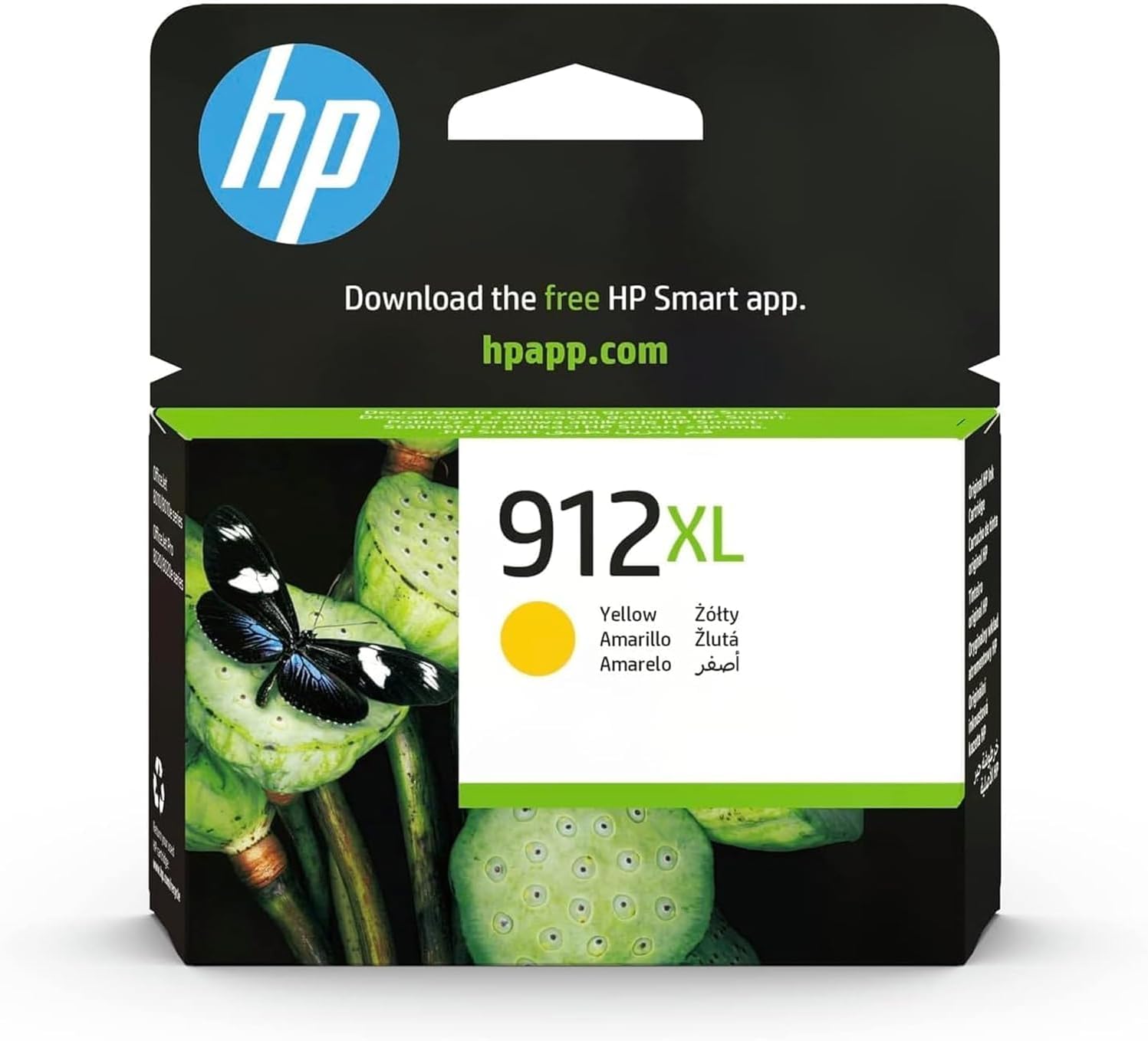 HP - Cartouche d'encre jaune grande capacité - série 8010/8020 - authentique, 3YL83AE
