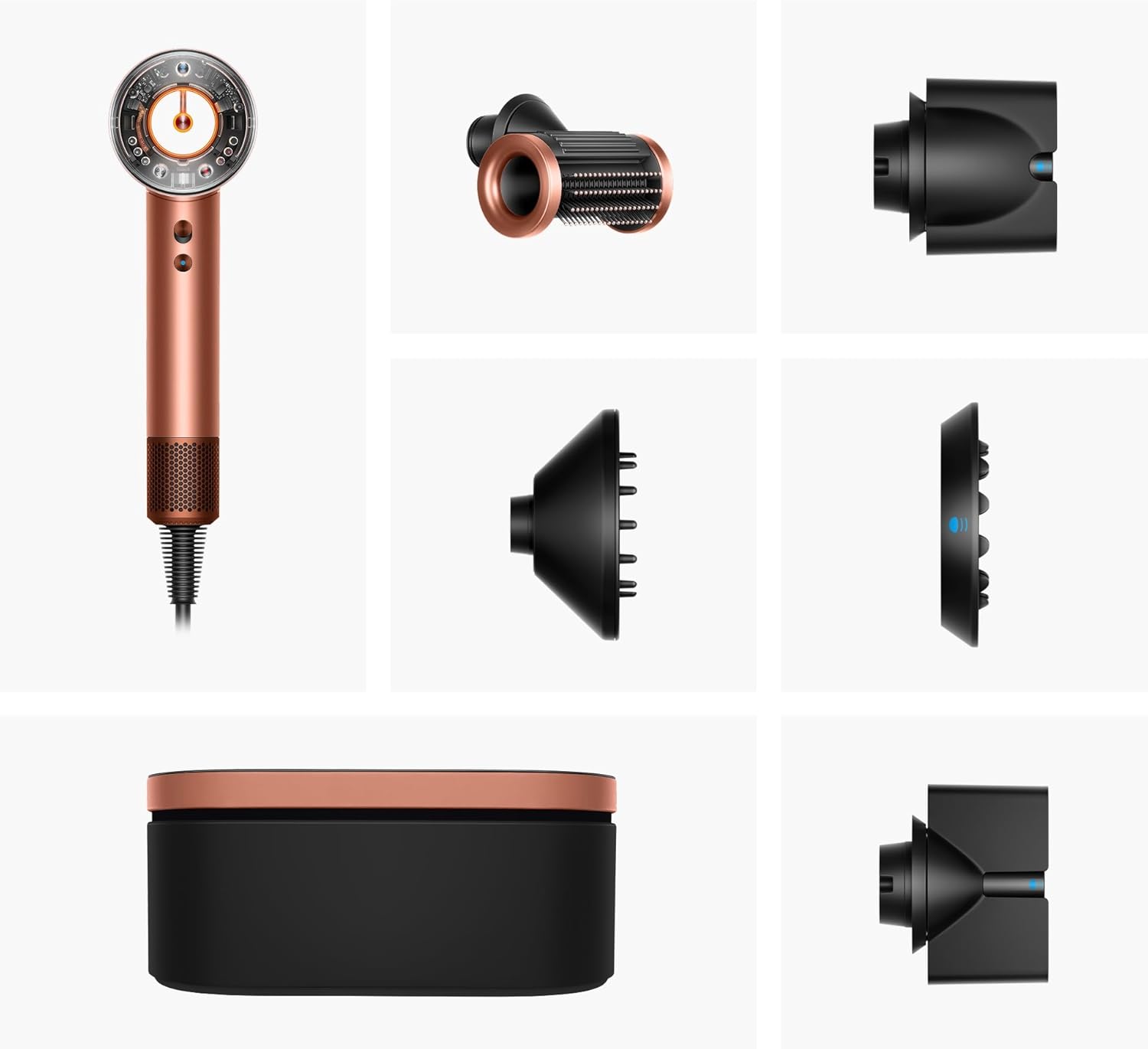 Dyson - Supersonic Nural - sèche-cheveux - cheveux raides à ondulés