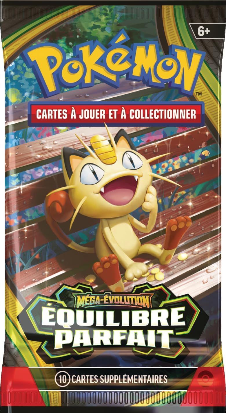 Pokémon - Présentoir boosters Méga-Évolution Équilibre Parfait - 18 boosters - JCC Pokémon