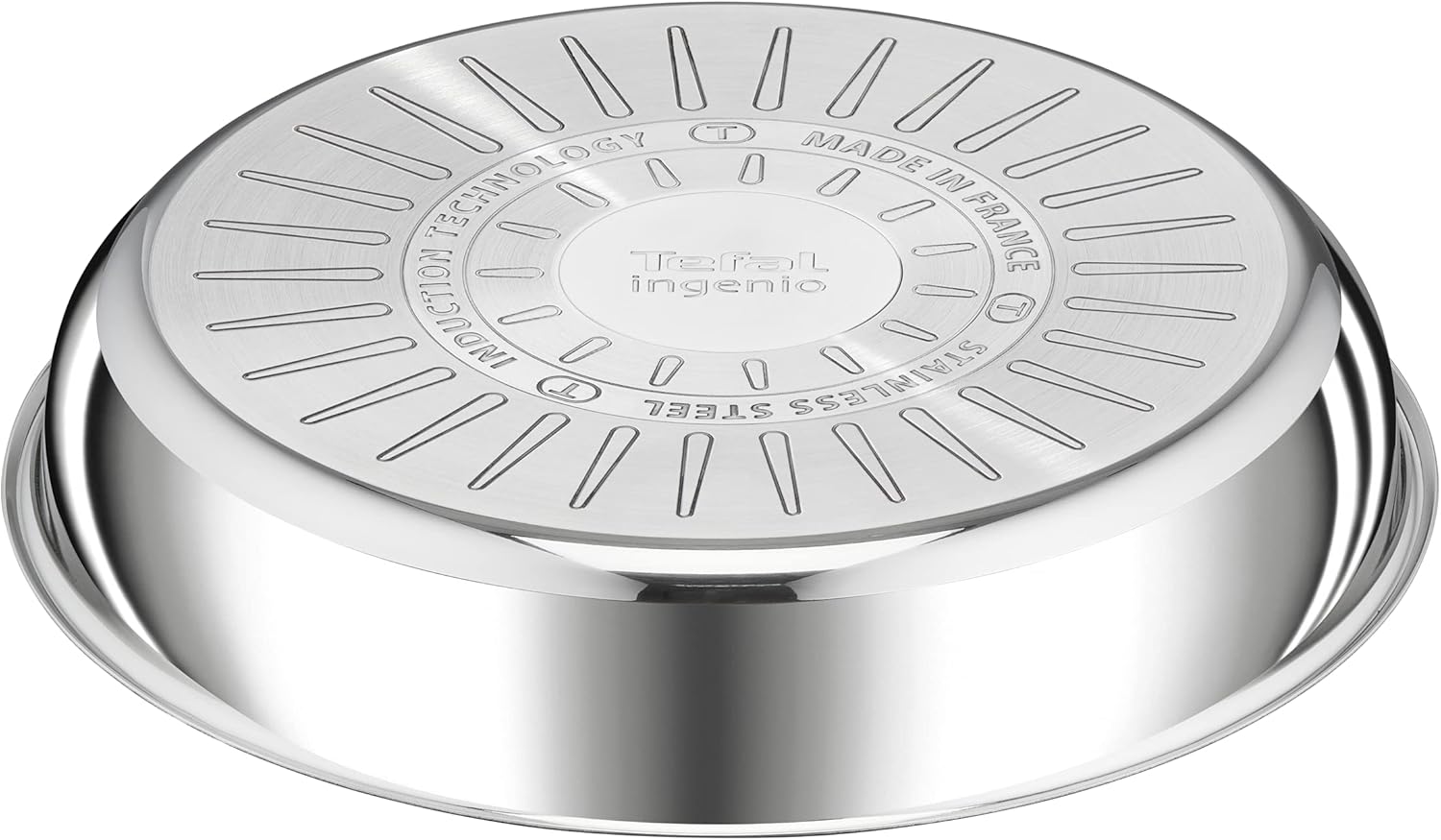 Tefal - Ingenio Preference - poêle 22 cm - inox, antiadhésive, induction, empilable, L9730302