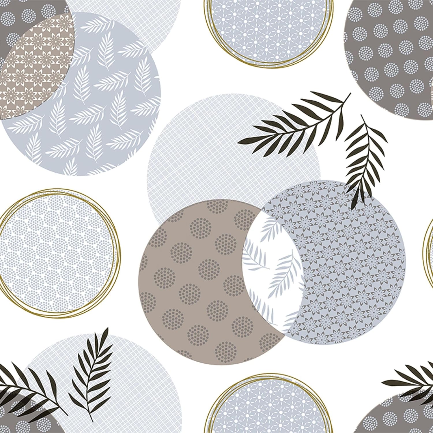 Nappe en toile cirée - rectangulaire 300x140 cm - anti-taches, imperméable, blanche