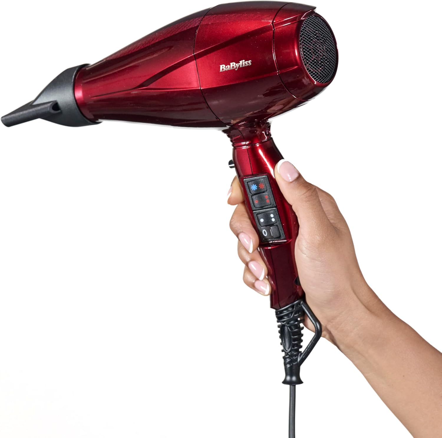 BaByliss - Pro Digital sèche-cheveux, 2200W, ionique, 3/4 vitesses, 6001DE