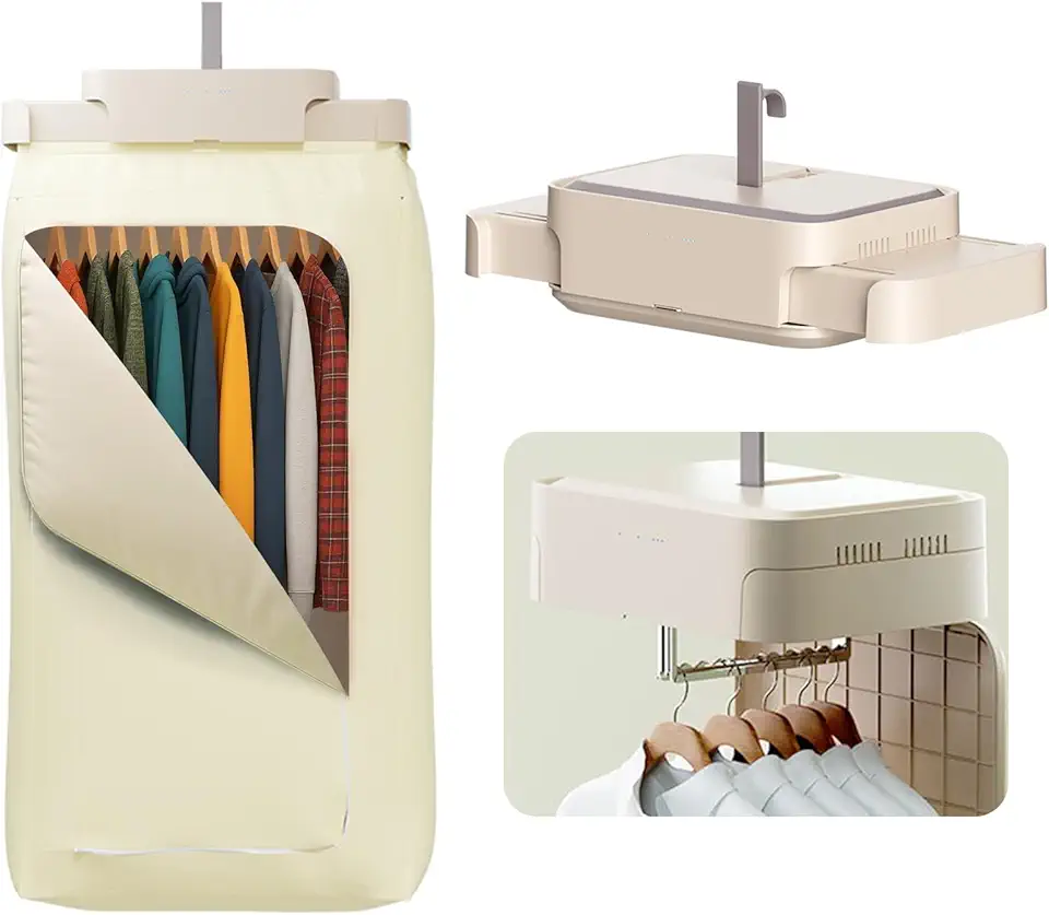 Mini sèche-linge portable extensible, UV, minuterie, compact, voyages