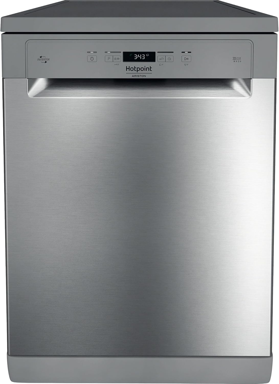 Hotpoint - Lave-vaisselle Série HFC - Inox - 60 cm - 3C41 CW X