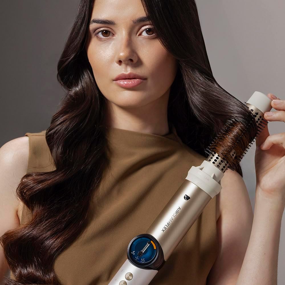 Cecotec - AirGlam 14in1 Flex - styler 1400W, écran, Coanda, céramique, kératine