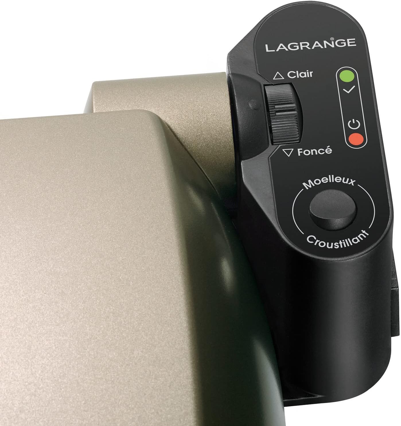 Lagrange - Gaufrier Premium - 1200W, plaques amovibles, cuisson personnalisée, 019422